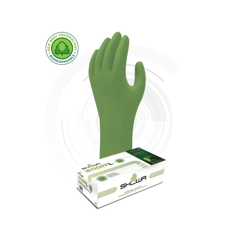100% biodegradable nitrile disposable glove