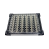 96-Well Side Pull Bar Magnet PCR Separation Plate + Clear Top
