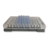 96-Well Side Pull Bar Magnet PCR Separation Plate + Clear Top